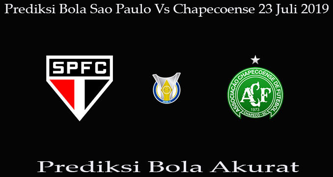 Prediksi Bola Sao Paulo Vs Chapecoense 23 Juli 2019